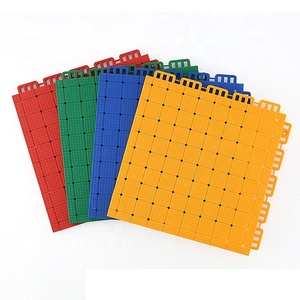 Carrelages de verrouillage modulaires en plastique de terrain de sports de basket-ball de <span class=keywords><strong>pp</strong></span> extérieurs - Product Image 2