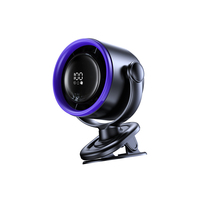Ventilador de mesa con clip, oscilante, de pared, con pantalla digital, motor sin escobillas de 3600mAh, 100 velocidades, gran potencia de viento, ¡Oferta de fábrica!