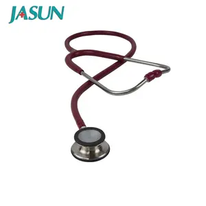 JASUN Medical Supplies stetoscopio meccanico a doppia testa in metallo in acciaio inossidabile per infermiere medico