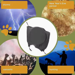 ที่ครอบหูป้องกันเสียงรบกวนสำหรับสุนัขล่าสัตว์สัตว์เลี้ยงหูฟังป้องกันเสียงรบกวน - Product Image 5