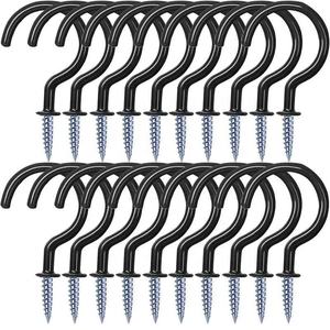 Crochets de manteau de <span class=keywords><strong>planche</strong></span> de <span class=keywords><strong>bois</strong></span> de 2.9 pouces crochets de planteur extérieur crochets en plastique d'enveloppe de cuisine de plafond - Product Image 5