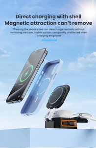 Nuevo Cargador Inalámbrico Rápido 3 en 1 Plegable de 15W, Soporte Magnético para Teléfono, Auriculares y Reloj para iPhone - Product Image 3