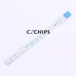 FFC-0.5-12-100-B-4-8 FFC Cable (Flexible Flat Cable) P=0.5mm Connector 12P 0.5mm 0.3mm Reverse - Product Image 1