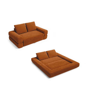Canapé-lit en velours compressé sous vide sans ossature - Mobilier premium <span class=keywords><strong>gain</strong></span> <span class=keywords><strong>de</strong></span> <span class=keywords><strong>place</strong></span> directement <span class=keywords><strong>de</strong></span> Chine - Product Image 2
