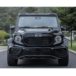 Kit Carrozzeria Stile <span class=keywords><strong>M</strong></span> per G-Class W464 G63 G500 2018-2022 in Carbonio a Secco con Fari, Paraurti, Cofano, Parafango, Spoiler, Diffusore per Facelift W463A G350 - Product Image 4