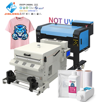 11,8 pulgadas A3 30cm Dual I1600 cabezal de impresión DTF impresora de inyección de tinta rollo de película máquina impresora de transferencia de polvo DTF impresora para camiseta