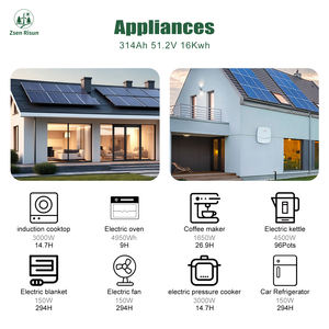 8000サイクル+10年保証 10Kw 15Kwh インバーター リチウムイオンパック <span class=keywords><strong>48V</strong></span> 300Ah 100Ah 200Ah ソーラーLifepo4バッテリー - Product Image 3