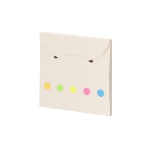 New Arrival Eco-Friendly Recycled Milk Carton Cover Notepads <b>Sticky</b> <b>Notes</b> Pen Set Fabric and Aluminum Material - Product Image 2