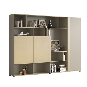 Estación de Trabajo de Oficina Duradera de MDF con Almacenamiento de Archivos y Gabinete de Almacenamiento de Archivos de Diseño Moderno - Product Image 6