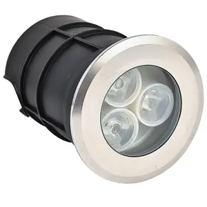 Buiten Landschap Dek Licht Met Dc 24V 1W 2W 3W Led Inground Licht Ip68