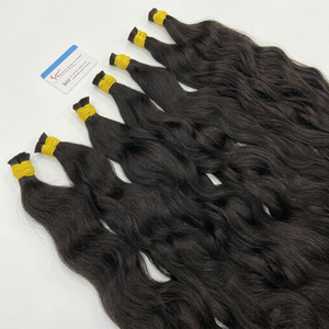 Perruque en cheveux humains couleur naturelle, prête à être expédiée, lisse et ondulée naturelle – Meilleures ventes - Product Image 1