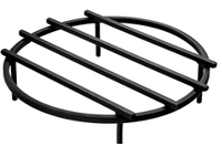 Brasero portable de haute qualité fabriqué en usine, avec revêtement en poudre, barbecue avec fourche à feu pour se réchauffer