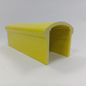 Sợi thủy tinh hồ sơ U kênh cường độ cao FRP C kênh hồ sơ tùy chỉnh hồ sơ đặc biệt cho xây dựng - Product Image 5