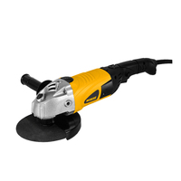Meuleuse d'angle électrique professionnelle 180A avec 180mm Cutter 1250W Machine à outils électriques Source d'alimentation 220V personnalisée