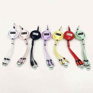 Customized Brand Logo Design 4In1 <b>Usb</b> Charging <b>Cable</b> 20W <b>Usb</b>-C Plug Charger <b>Cable</b> - Product Image 2