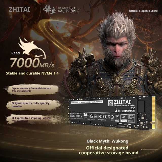 (ZhiTai)TiPlus7100 1TB M.2 Internal SATA 3.0 Laptop SSD New