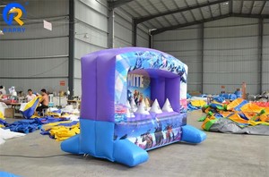 Stand de tir gonflable interactif sur le thème des jeux de bataille, stand de lancer de carnaval, jeu de défi sportif gonflable pour location événementielle - Product Image 3