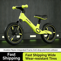 Vélo d'équilibre BMX Cuike 12 pouces en nylon aéronautique, cadre intégré, anti-chute, haute qualité, personnalisable, pour enfants de 2 à 5 ans, charge 75 kg