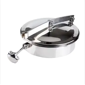 Factory Direct Sells Stainless Steel And Plastic Circular Man Hole Covers Without Pressure Manhole Cover