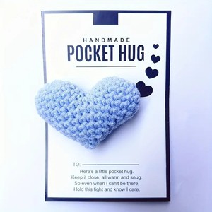Cartes de vœux au crochet faites à la main en papier kraft tissé, rectangulaires, pour toutes occasions, pour exprimer l'amour, souvenir - Product Image 4