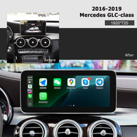 Autoradio 10,25 pouces 720P avec Carplay sans fil et Android Auto pour Mercedes Benz Classe C W205 C200 C300 C63 GLC X253 Écran tactile Linux