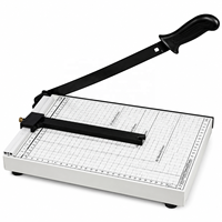 Nouvelle Coupe-Papier Manuelle en Acier A3/A4, Guillotine de Bureau pour Photos et Graphiques, Machine à Découper les Badges, Idéale pour la Presse à Chaud