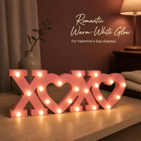 Lampes à lettres anglaises personnalisables, nouveau style, pour la Saint-Valentin, articles de décoration romantiques pour exprimer l'amour, proposer en mariage
