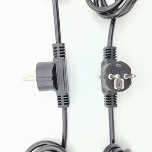 ปลั๊กต่อพ่วงแบบยุโรป 2 ช่อง 10A 16A 230V ได้รับการรับรองความปลอดภัย วัสดุ ABS - Product Image 2