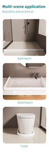 Tira Impermeable Autoadhesiva para Ducha, Retén de Agua para Baño, Separación de Zonas Secas y Húmedas - Product Image 6