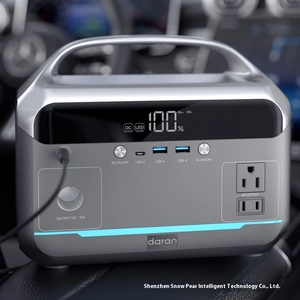 Centrale Électrique Portable 288Wh, Générateur Solaire 350W avec Fonction de Démarrage d'Urgence pour Camping et Sauvegarde d'Énergie, Onde Sinusoïdale Pure 350W - Product Image 2