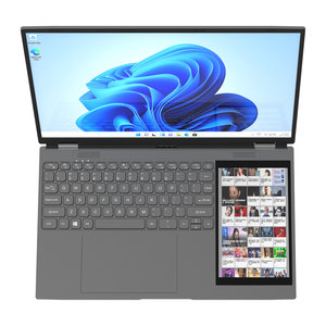 Fabrieksgoedkoopste N95 Dual-screen 15,6 inch + <span class=keywords><strong>7</strong></span> inch touchscreen Windows 11 Pro Intel vingerafdruk ontgrendeling zakelijke laptop <span class=keywords><strong>computer</strong></span> - Product Image 4