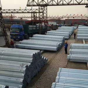 建設資材BS1387 BS1139亜鉛丸型<span class=keywords><strong>Gi</strong></span>チューブ熱圧延シームレス亜鉛メッキ鋼管 - Product Image 4