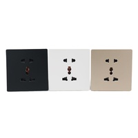 Prise murale industrielle universelle 16A 250V multi-prises 5 broches avec port USB, anti-inflammable, IP22, pour marché d'Afrique du Sud-Est