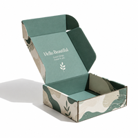 Boîte cadeau de luxe pour l'emballage de petits produits, conception de logo personnalisé, boîte en papier, boîtes d'emballage en carton ondulé, boîtes d'expédition, marque haut de gamme