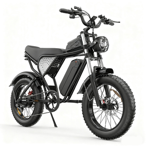 Custom Logo EBike Fast for Adults Fat Tire Dirt Mountain Bike Fatbike Mtb E Manufacturer Q20 Bike E Bike Ebike E-Bike E - Product Image 1