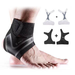 Tobillera de compresión Estabilizador Mujeres Hombres Hinchazón Tobillo Soporte <span class=keywords><strong>Aquiles</strong></span> Tendinitis <span class=keywords><strong>Dolor</strong></span> Deportes Tobillo Manga <span class=keywords><strong>Correr</strong></span> - Product Image 1