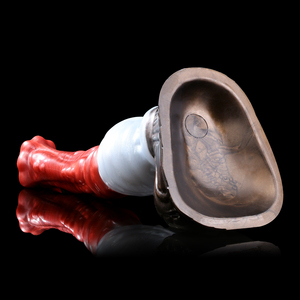 Dildo grande con nudo y ventosa, de silicona suave, para estimulación anal y del punto G, juguete para la masturbación de mujeres y hombres. - Product Image 5