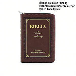 Custom <strong>Bible</strong> Zipper <strong>Bible</strong> Scriptures Book <strong>Printing</strong> - Product Image 2