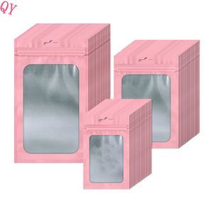 Q Y Holographic Packaging Bag Antiodor Can Be Resealed Used for Food Jewelry Candy Storage Transparent Aluminum Foil Storage Bag - Product Image 2