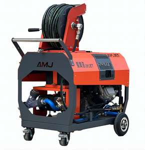 Máquina de Limpieza de Tuberías de Alta Presión AMJET con Certificación de la UE para Limpiar Raíces de Árboles y Manchas de Aceite en Alcantarillado - Product Image 5