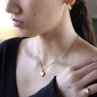 Collier avec pendentif en argent 925, Design Unique, à la mode, polyvalent, adapté aux femmes, accessoires de déplacement