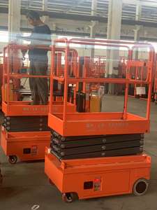 Plataforma Elevadora <span class=keywords><strong>de</strong></span> Tijera Mini Haulke: Plataforma Autopropulsada Eléctrica para Venta al por Mayor, Venta y <span class=keywords><strong>Alquiler</strong></span> - Product Image 4