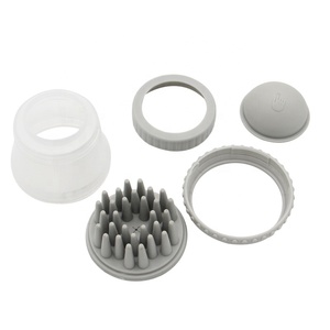 Cepillo de masaje de goma suave para perros y gatos, dispensador de champú para mascotas, hecho de fábrica - Product Image 5