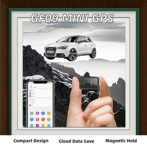 جهاز تتبع GF09 Mini <span class=keywords><strong>GPS</strong></span> يعمل بالواي فاي للسيارات والحيوانات الأليفة والأطفال، نظام ملاحة ذكي مع علامة تجسس مخفية ومحدد مواقع بتقنيات GSM و<span class=keywords><strong>GPRS</strong></span> - Product Image 3