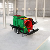 Nouveau modèle 2026 ISO 9001 – Capacités de traitement robustes, tambour rotatif vibrant de haute qualité pour terre, compost, sable et gravier