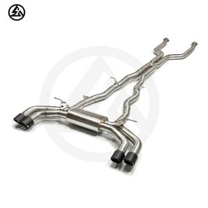 M5 G90/G99 egzoz BMW S68 4.4TT V8 Valvetronic Ss304 susturucu Valved Catback - Product Image 4