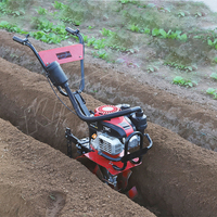 Machine de travail du sol agricole, motoculteur rotatif à engrenages, motoculteur à essence avec couteau de motoculteur en option