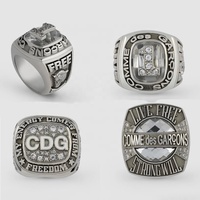 Bagues de championnat personnalisées en usine pour le basketball, le football, le baseball, bagues en pierres précieuses, électroplaqué couleur, pour cadeaux sportifs