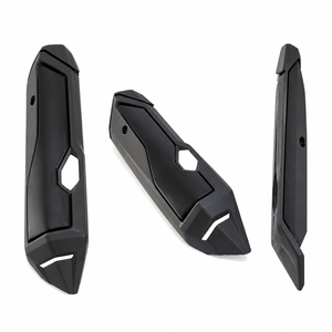 Cache-tuyau d'échappement, protection thermique, capot d'échappement pour Honda FORZA350 NSS350 NSS250 2021-2026 Noir mat, noir brillant, argent - Product Image 3