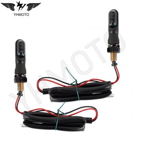 ไฟเลี้ยว LED ขนาดเล็ก YHMOTO ระบบไฟกระพริบสำหรับ Kawasaki Yamaha KTM Honda Suzuki กระแสตรง 12V - Product Image 3